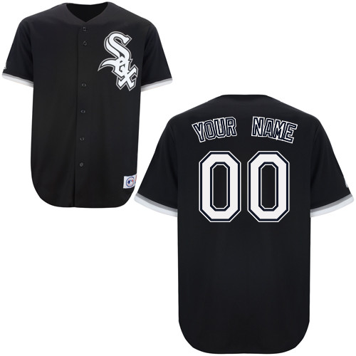 Black Jersey, Youth Chicago White Sox Personalized Home MLB Jersey