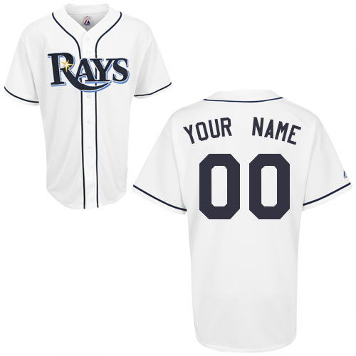 White Rays Personalized Youth MLB Jersey