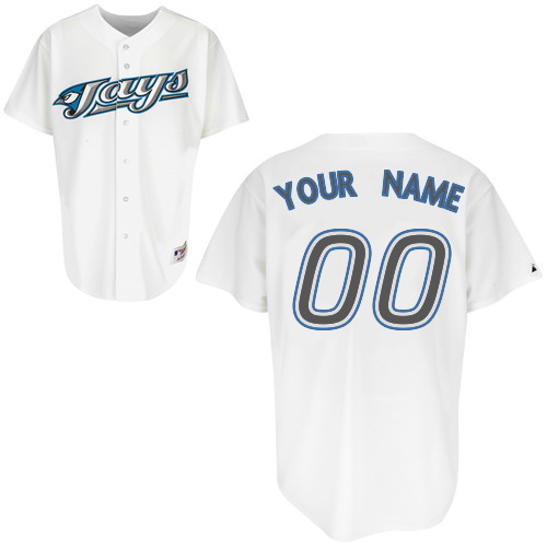 Youth Toronto Blue Jays Personalized MLB Jersey in White
