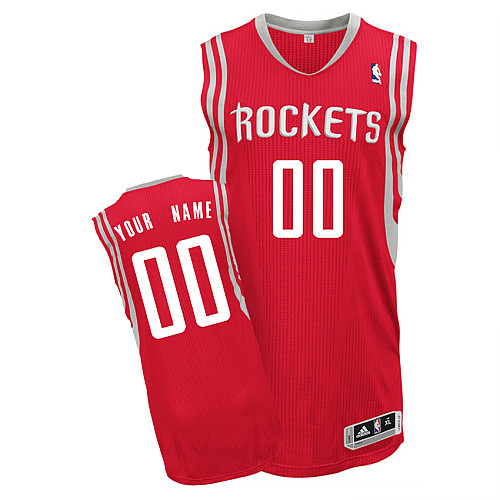 Red Youth Houston Rockets Personalized NBA Jersey