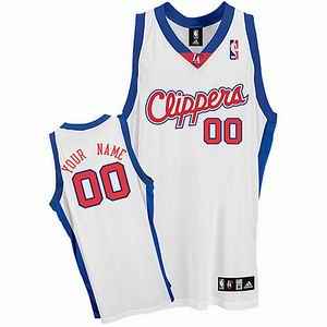 Youth Los Angeles Clippers White Custom NBA Jersey