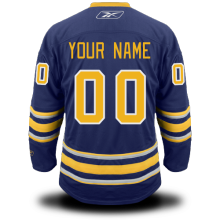 Blue Your Name Home  Custom Premier Third NHL Boston Bruins Jersey