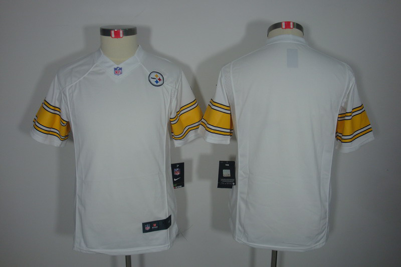 Youth Nike blank limited Youth Nike Pittsburgh Steelers Jersey in white