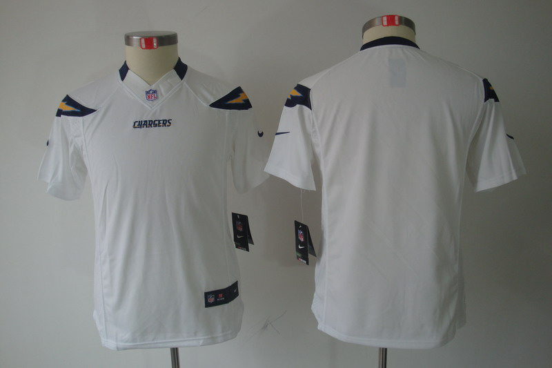 white blank limited NFL San Diego Chargers Jersey