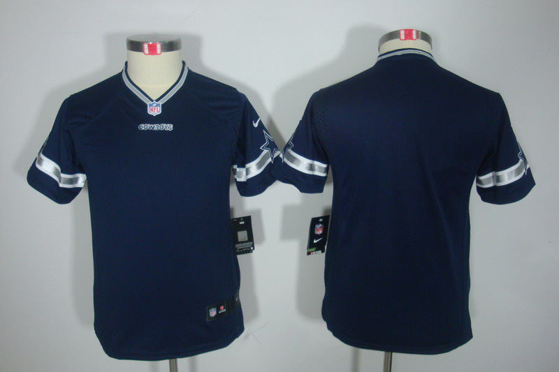 Blue Jersey, Youth Nike Dallas Cowboys blank limited NFL Jersey