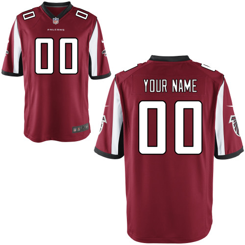 Team Color Jersey, Youth Nike Atlanta Falcons Custom Game NFL Jersey