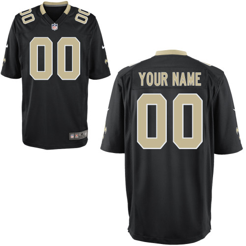 Team Color Saints custom Game Youth Nike Jersey