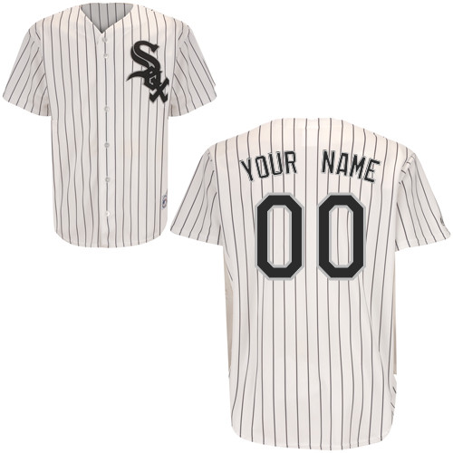 Cream Home Personalized Chicago White Sox Jersey