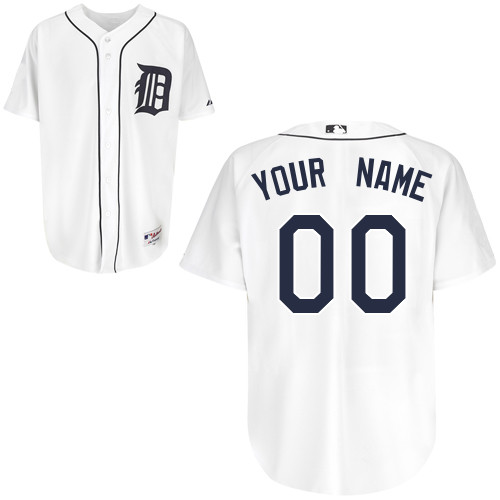 White Tigers Home Personalized MLB Jersey