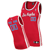 Custom Road NBA Red Women Los Angeles Clippers Jersey