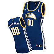 Blue Women Indiana Pacers Custom Road NBA Jersey