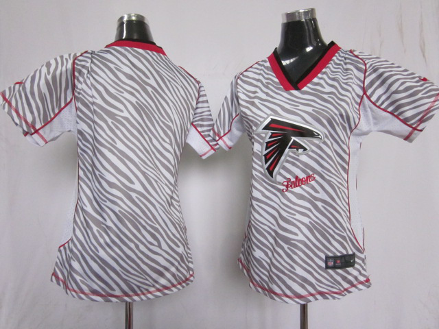 Zebra Falcons custom fashion Women Nike Jersey