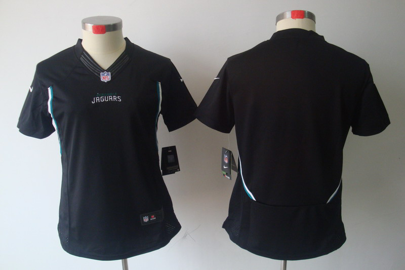 black Jaguars Blank limited Women Nike Jersey