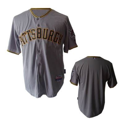 grey Pittsburgh Pirates blank MLB Jersey