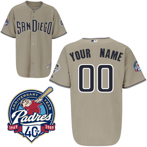 Grey Road Personalized MLB San Diego Padres Jersey