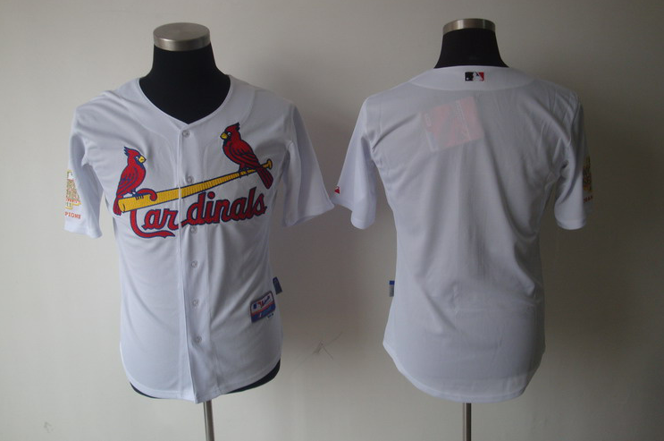 St. Louis Cardinals White blank MLB Jersey