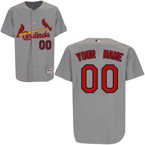 Grey Road Personalized MLB St. Louis Cardinals Jersey
