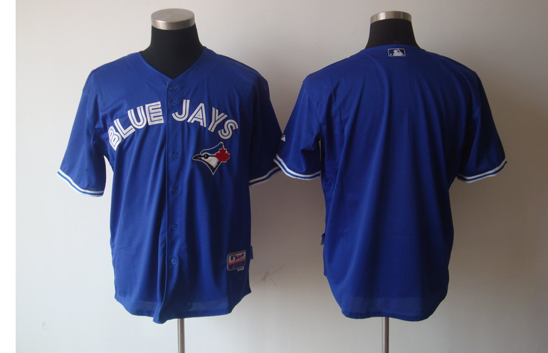 Toronto Blue Jays Dark Blue blank MLB Jersey