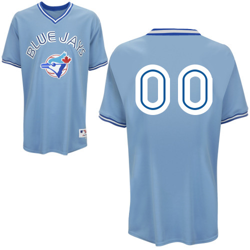 Light Blue Custom MLB Toronto Blue Jays Jersey