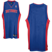 Detroit Pistons Blue Blank Road NBA Jersey
