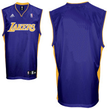Purple Jersey, Los Angeles Lakers Blank NBA Jersey