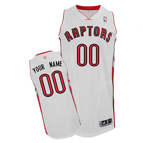 White Personalized NBA Toronto Raptors Jersey