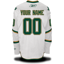 White Stars #00 Your Name Third Premier Custom NHL Jersey