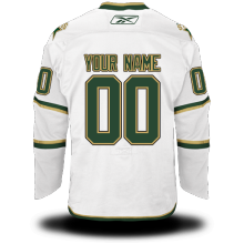 White Dallas Stars #00 Your Name Road EDGE Custom NHL Jersey