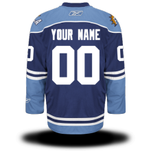 Panthers Blue #00 Your Name Third Premier Custom NHL Jersey