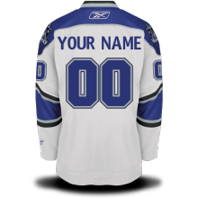White Kings #00 Your Name Road Premier Custom NHL Jersey