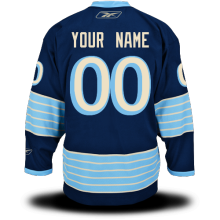 Blue Penguins #00 Your Name 2011 Winter Classic Edge Custom NHL Jersey