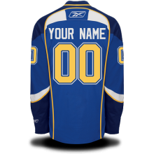 St. Louis Blues Blue #00 Your Name Home Custom Premier NHL Jersey