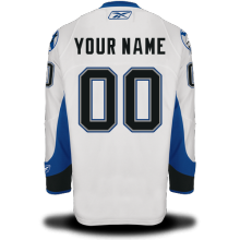 White Lightning #00 Your Name Road Custom Premier NHL Jersey