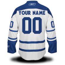 Toronto Maple Leafs White #00 Your Name Premier Third Custom NHL Jersey