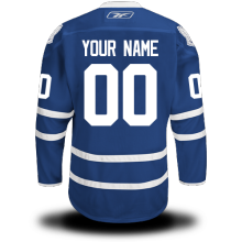 Blue Jersey, Toronto Maple Leafs #00 Your Name Home Premier Custom NHL Jersey