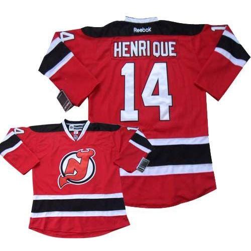 Adam Henrique Home Jersey Red #14 New Jersey Devils NHL Jersey