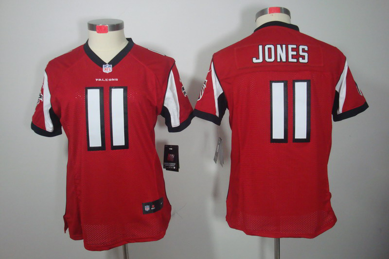 Youth Nike Atlanta Falcons #11 Jones Limited Jersey in Red