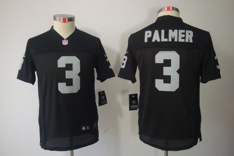Palmer Black Youth Nike Raiders Limited Jersey