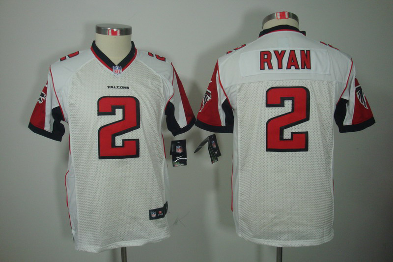 White Ryan Jersey, Youth Nike Atlanta Falcons #2 Limited Jersey