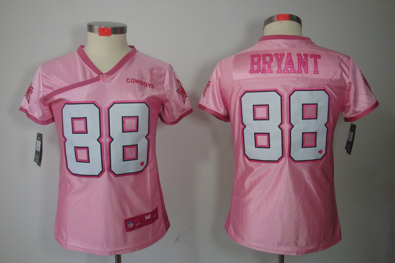 Women Love Elite #88 Pink Dez Bryant Nike Dallas Cowboys Jersey