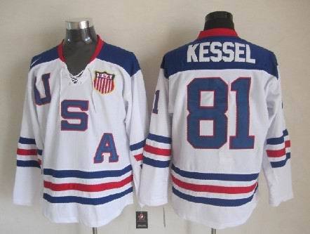 NHL Toronto Maple Leafs Kessel #81 white jerseys