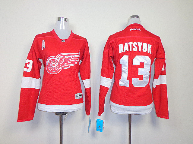 NHL Detroit  Red Wings Pavel Datsyuk #13 Red Jersey