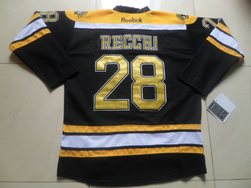 NHL Boston Bruins #28 Recchi black jerseys