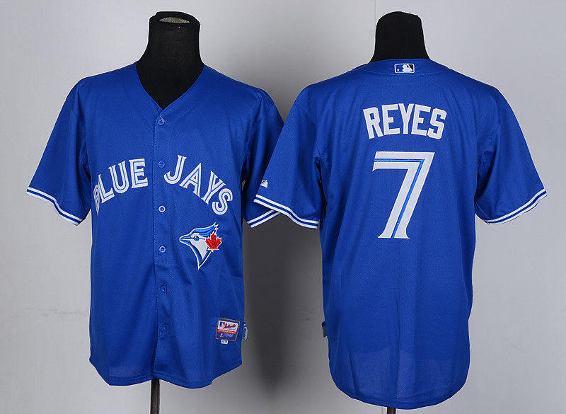 Toronto Blue Jays #7 Beyes Lawrie blue jersey