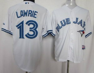 MLB Blue Jays #13 Lawrie white jersey