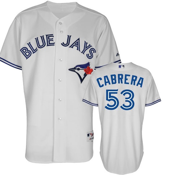 MLB Toronto Blue Jays #53 Cabrera Jersey White