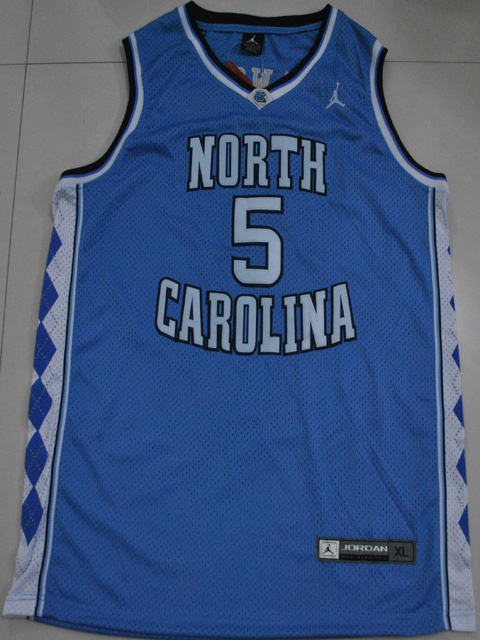 North Carolina Ty Lawson #5 Blue College Basketball Jersey