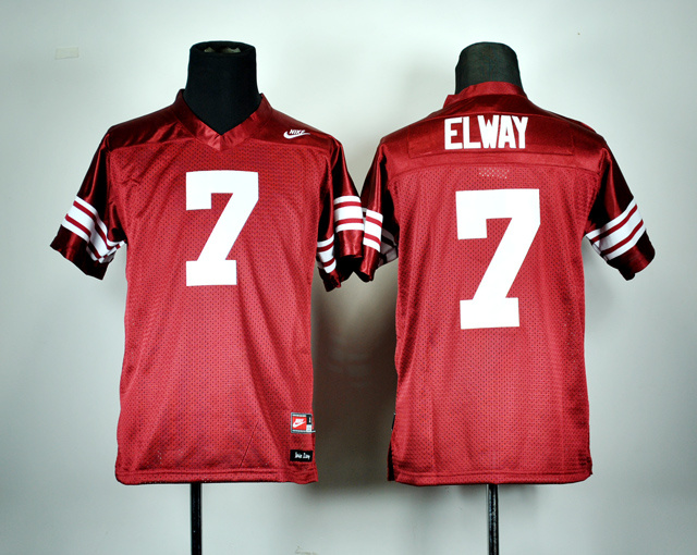 Youth Nike Stanford Cardinal John Elway 7 Red College Football Jersey