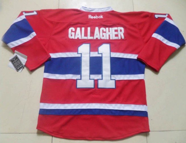 Reebok NHL Montreal Canadiens #11 Gallagher red jersey