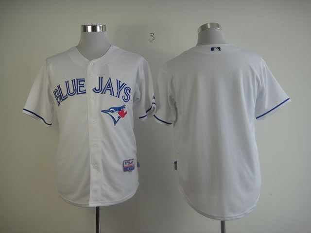 MLB Toronto Blue Jays White blank jersey